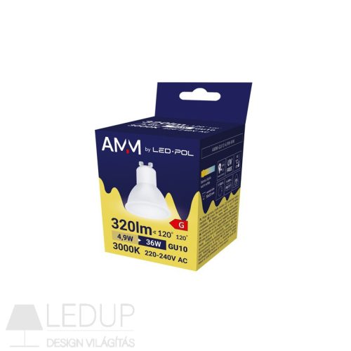 [OUTLET] LED AMM GU10 4,9W WW