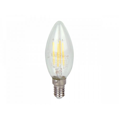 LEDline LITE LED bulb E14 6W 2700K 720lm 220-240V FILAMENT C35 CANDLE