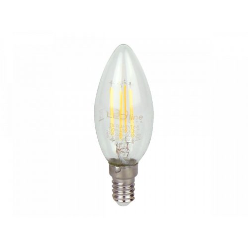 LEDline LITE LED bulb E14 6W 4000K 720lm 220-240V FILAMENT C35 CANDLE