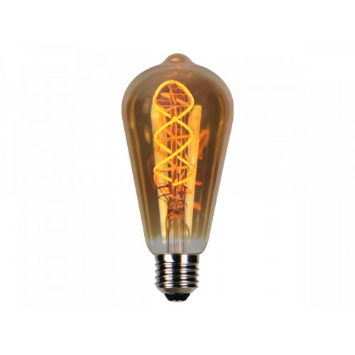 LEDline PRIME LED bulb E27 4W 1800K 210lm 220-240V FILAMENT ST64 RETRO VINTAGE GOLD DIMMABLE