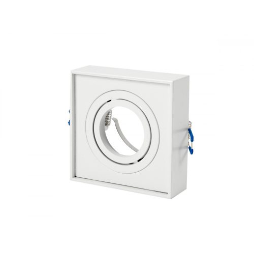 LEDline® downlight recessed-mounted square white CUBO MIDI