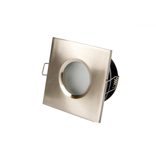 LEDline® downlight waterproof square die cast aluminium satin