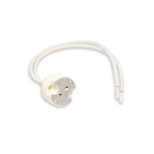 LEDline® Ceramic GU5,3 lamp holder with 16cm wire