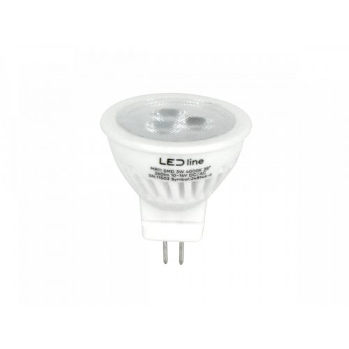 LEDline PRIME LED BULB MR11 3W 4000K 330lm 10-14V AC/DC 38°