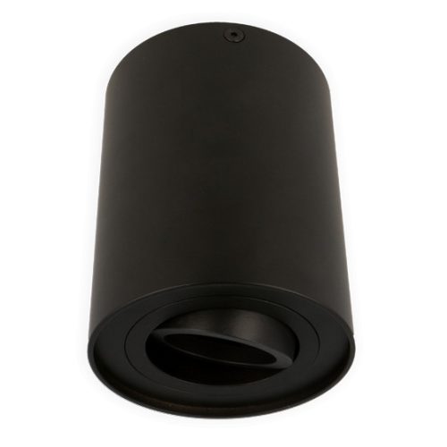 LEDline® tube surface spotlight round adjustable black ROLLO