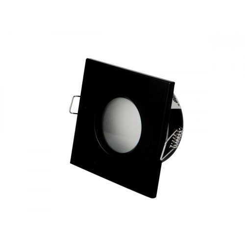 LEDline® downlight waterproof square die cast aluminium black