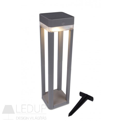 [OUTLET] Table Cube napelemes kültéri leszúrható LED lámpa IP44 1W 3000K 100lm