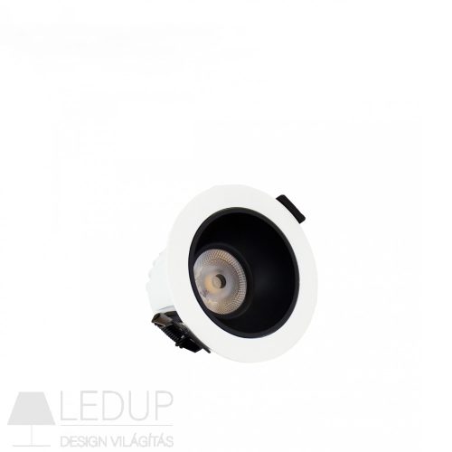 ORBITO DOWNLIGHT 10W NW 230V 40DEG IP44 RA90 UGR<19  WHITE ROUND, BLACK MAT REFLECTOR, 5Y WARRANTY