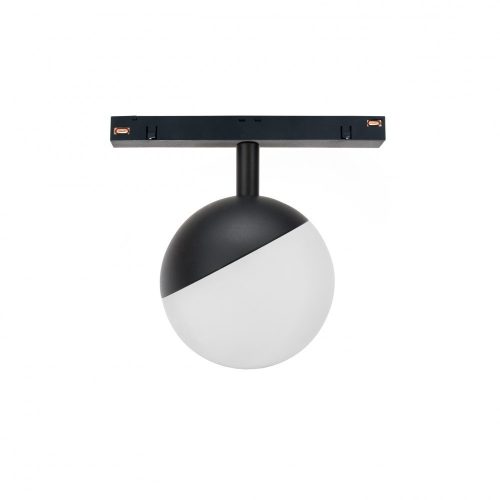 SYSTEM SHIFT - GLOBE, sphere track light 100x148mm 5W 165deg black 5y warranty CASAMBI