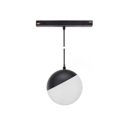 SYSTEM SHIFT - GLOBE P pendant sphere track light 100mm (850mm cable) 5W 165deg black 5y warr. CASAMBI