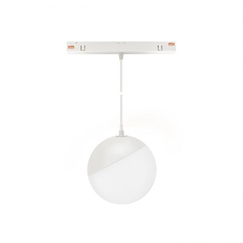 SYSTEM SHIFT - GLOBE P pendant sphere track light 100mm (850mm cable) 5W 165deg white 5y warranty