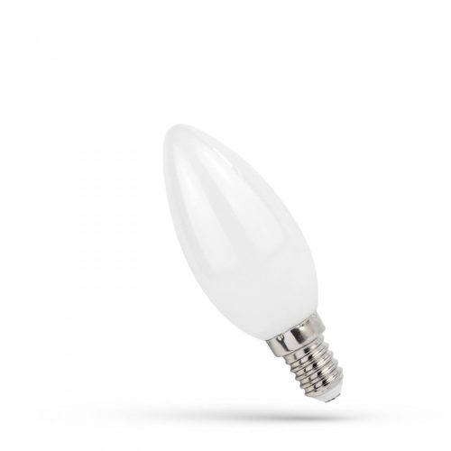 LED gyertya C35 E-14 230V 1W COG WW OPÁL SPECTRUM